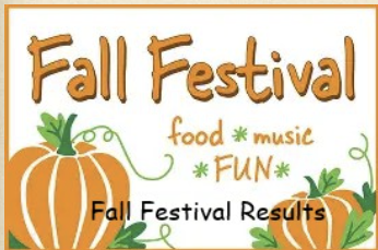 Fall Festival Results